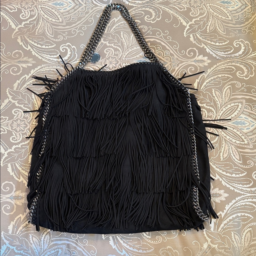 Stella McCartney - Black Fringe Bag